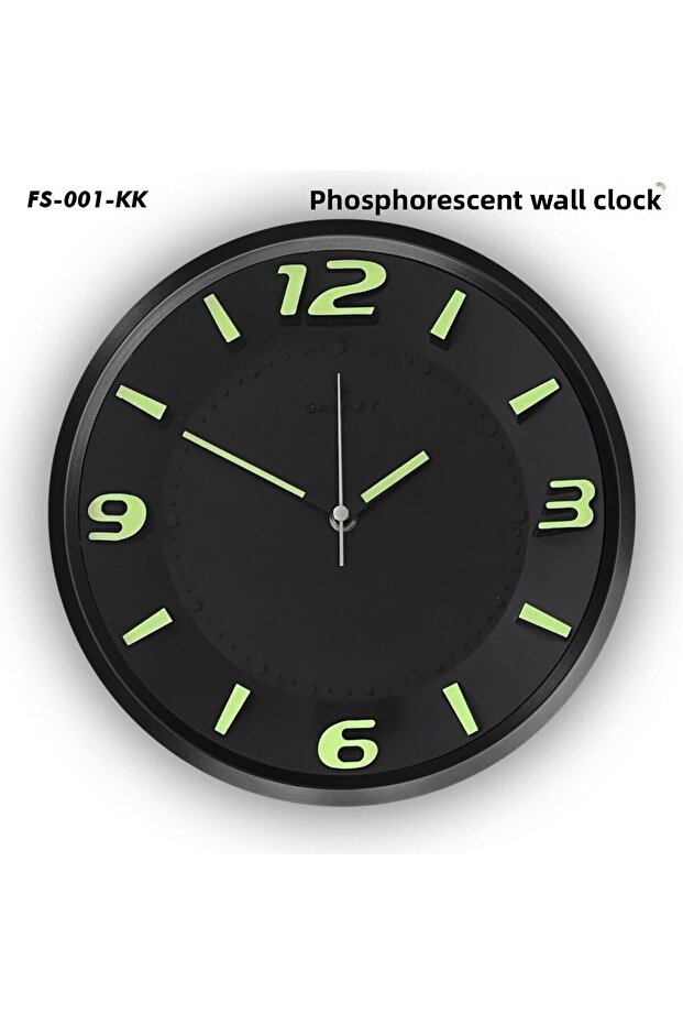 Solar Watchmaking Galaxy Phosphorescent Wall Clock