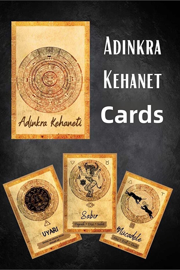 Adinkra بطاقات الحظ العرافة التارو