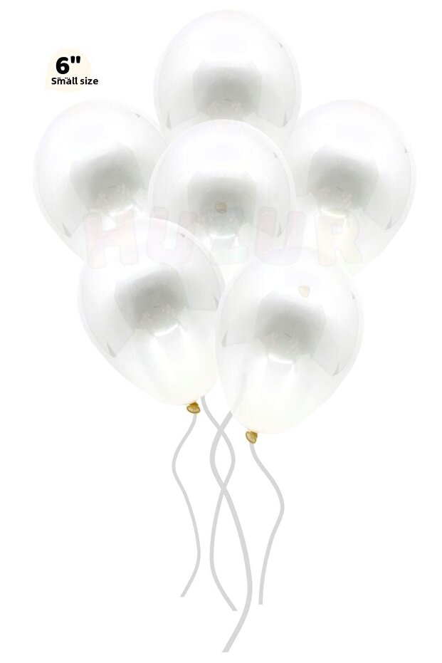 Small Mini Size Transparent Balloon 50 Pieces 6 Inch 15 Cm Balloon with Balloon Sequin Confetti Put Inside