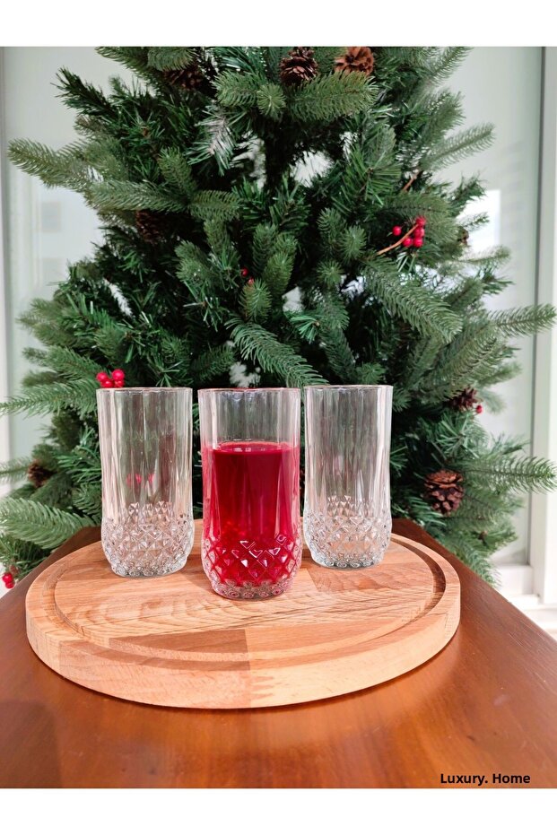 Audrey Set of 4 Soft Drink Glasses 250 ml