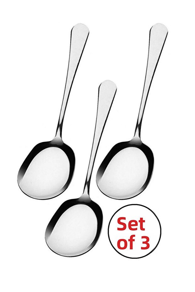 Serving Set of 3 Serving Spoons