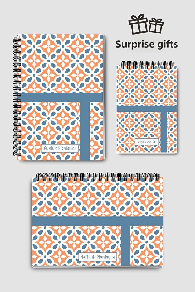 Planning Set of 3, Daily Planner, Weekly Planner, To-Do List, Academic Agenda