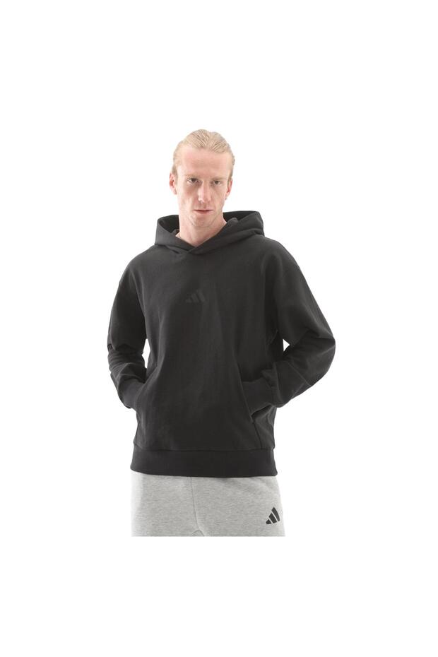 JJ3640-E adidas M A Szn L Hd Erkek Sweatshirt Siyah - 3