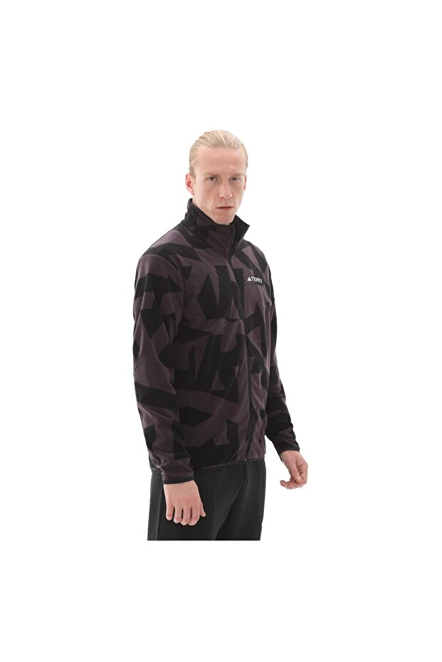 Terrex Multi Printed Full-Zip Fleece Fermuarlı Üst - 3
