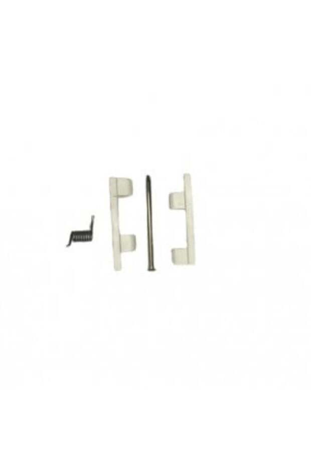 Hinge with mosquito net spring, WHITE, door or window - 3