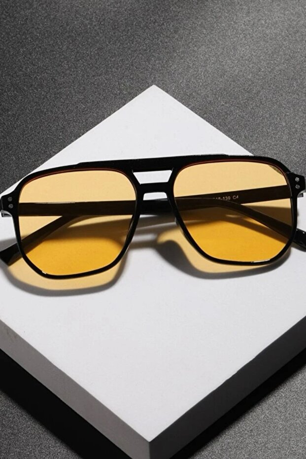 Jase Rectangular Gradient Sunglasses Unisex / - 1