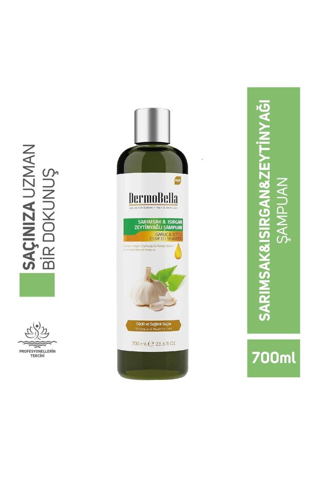 Sarımsak & Isırgan & Zeytinyağlı Şampuan 700 ml - 1