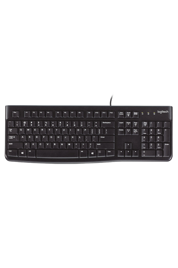 K120 920-002505 Türkçe Q Kablolu USB Klavye - 1