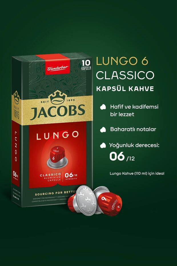 Lungo 6 Classico Kapsül Kahve 30 Kapsül - 2