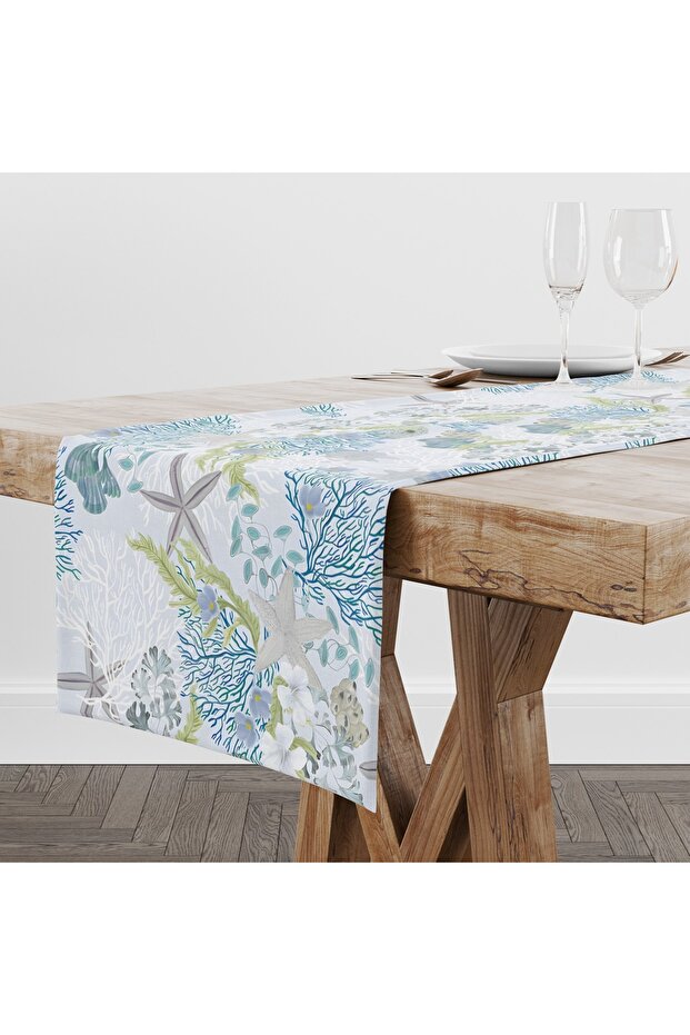 Coral Pattern Runner - 1