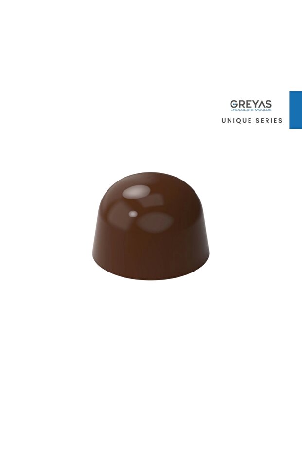 Polikarbon Yuvarlak Pralin Çikolata Kalıbı 10 gr | Cm-3931 - 3