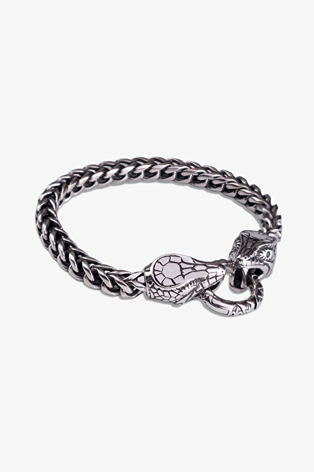 Dragon Snake Çelik Bileklik - 3