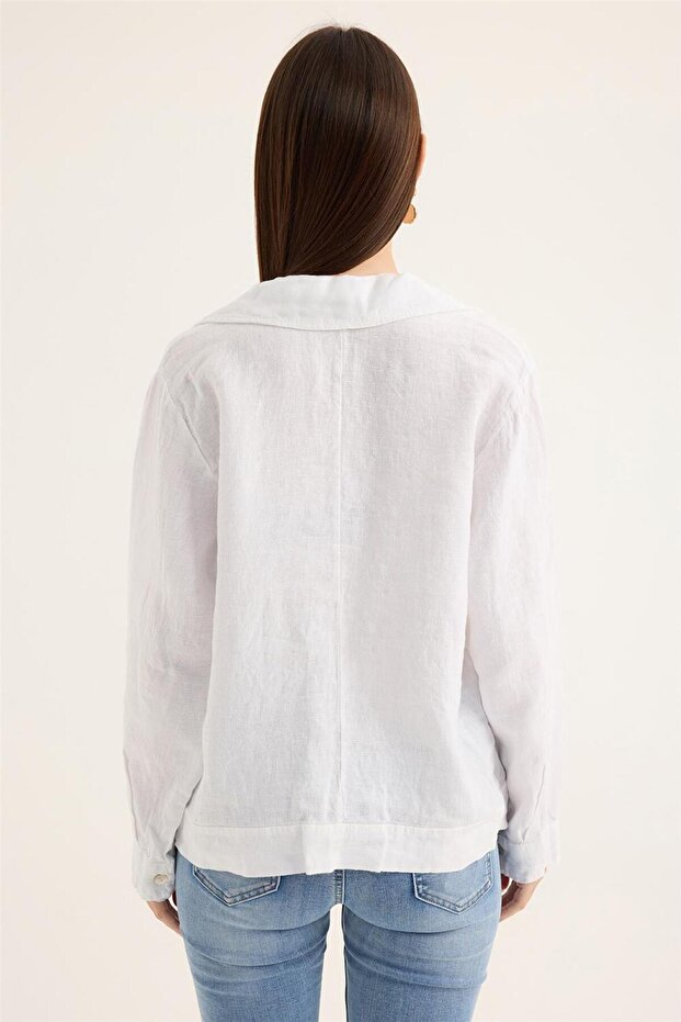 سترة من الكتان - 5