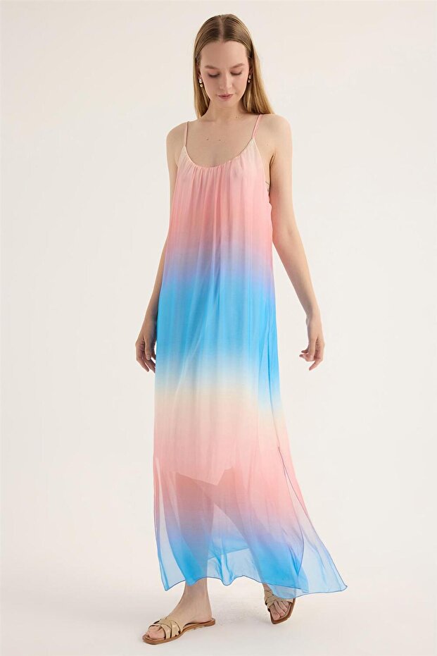 Rainbow Sütyen Askı Elbise - 2