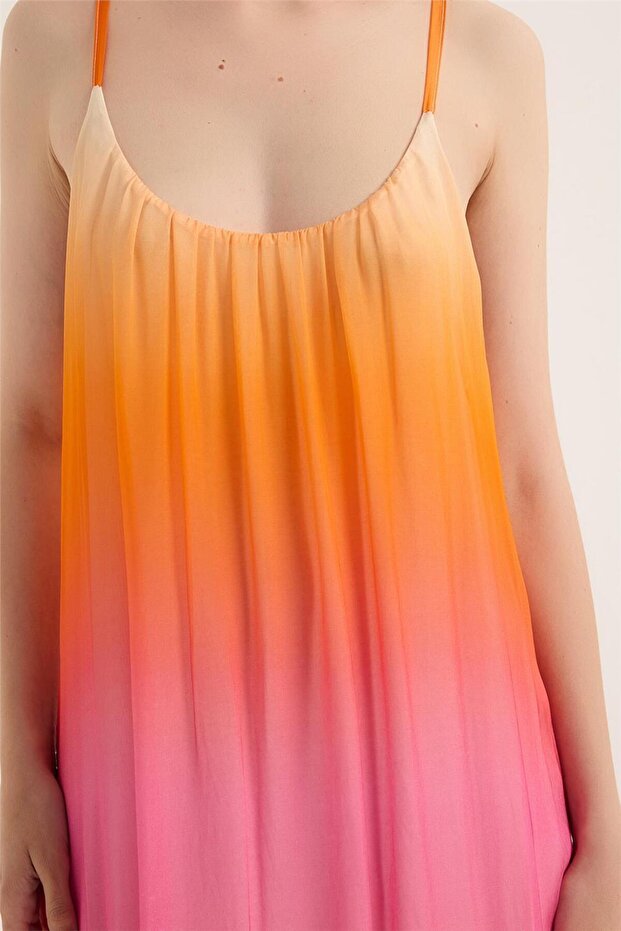 Rainbow Sütyen Askı Elbise - 4