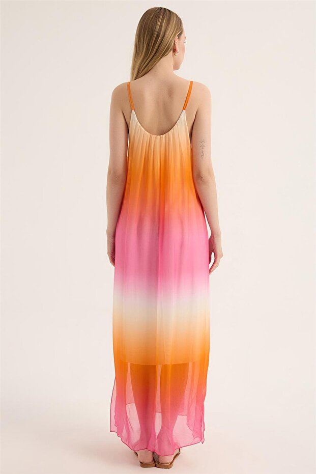 Rainbow Sütyen Askı Elbise - 5