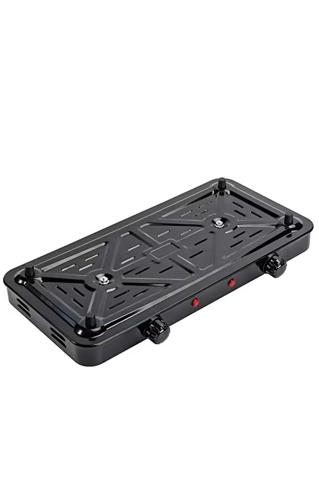 2000W Portable Electric Double Coil Stove with Dual Control and 5 Level Temperature Control - 6