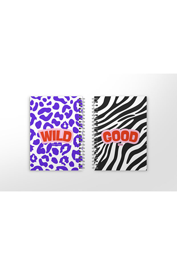 دفتر ملاحظات إدي A5 حلزوني غير مسطر للمدرسة - 1