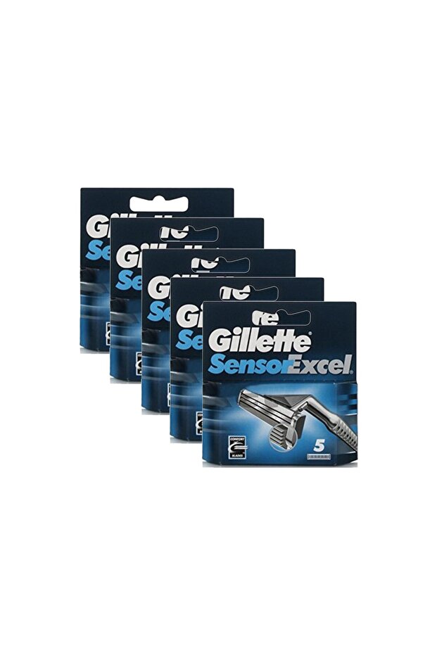 Sensor Excel 5\'li Yedek Tıraş Bıçağı x 5 Paket - 1