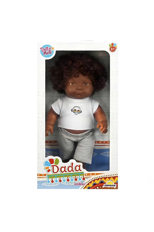 More Dada Kıvırcık Saçlı Bebek 60 cm - 2