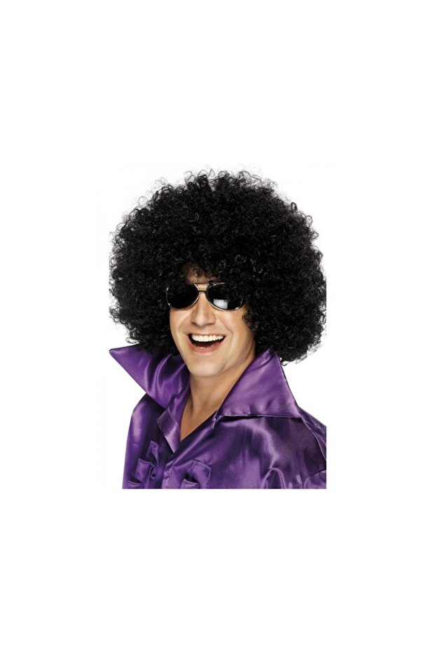 Afro Mega Huge Black Wig - 2