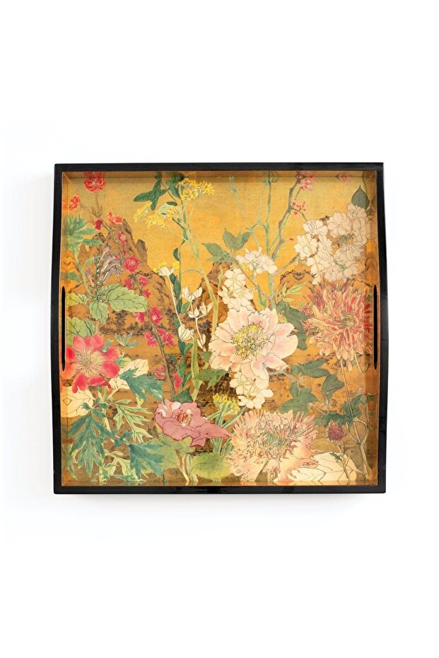 Mountain High Lacquer Square Tray 1 Each - 1