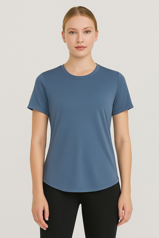 Women's Sports T-Shirt Breathable Quick Dry Relaxed Fit Training Top, Women's T-Shirt