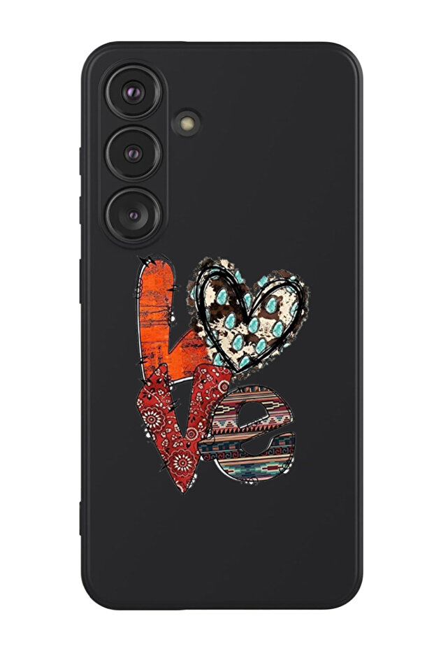 Protective Liquid Silicone Shockproof Case For Samsung Galaxy S24 Plus (Black) - Love 2