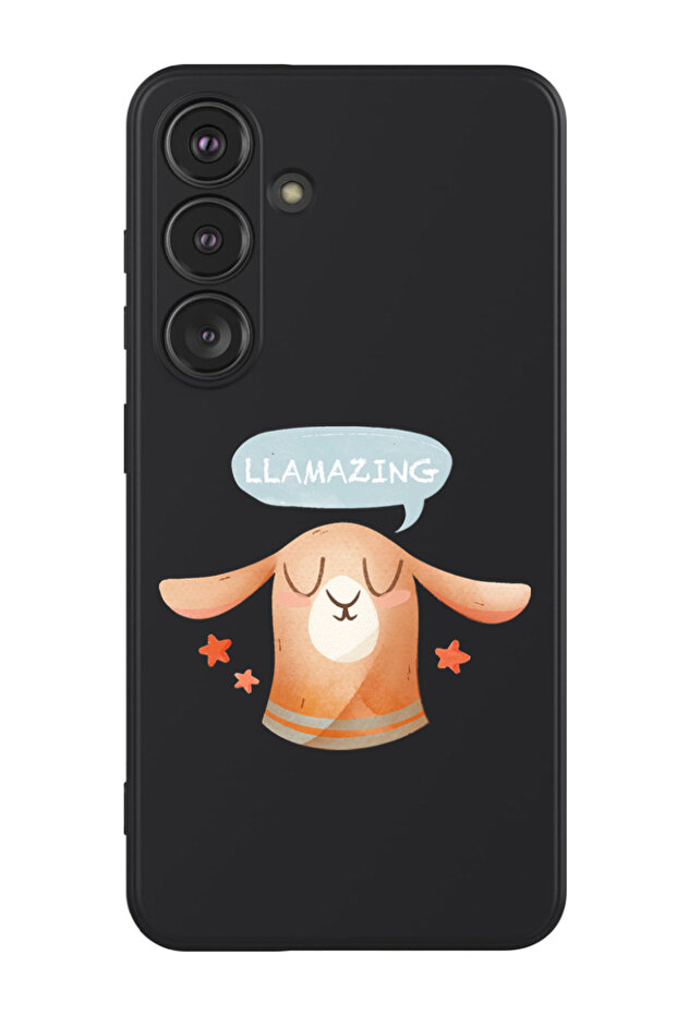 Protective Liquid Silicone Shockproof Case For Samsung Galaxy S24 Plus (Black) - Llamazing lama