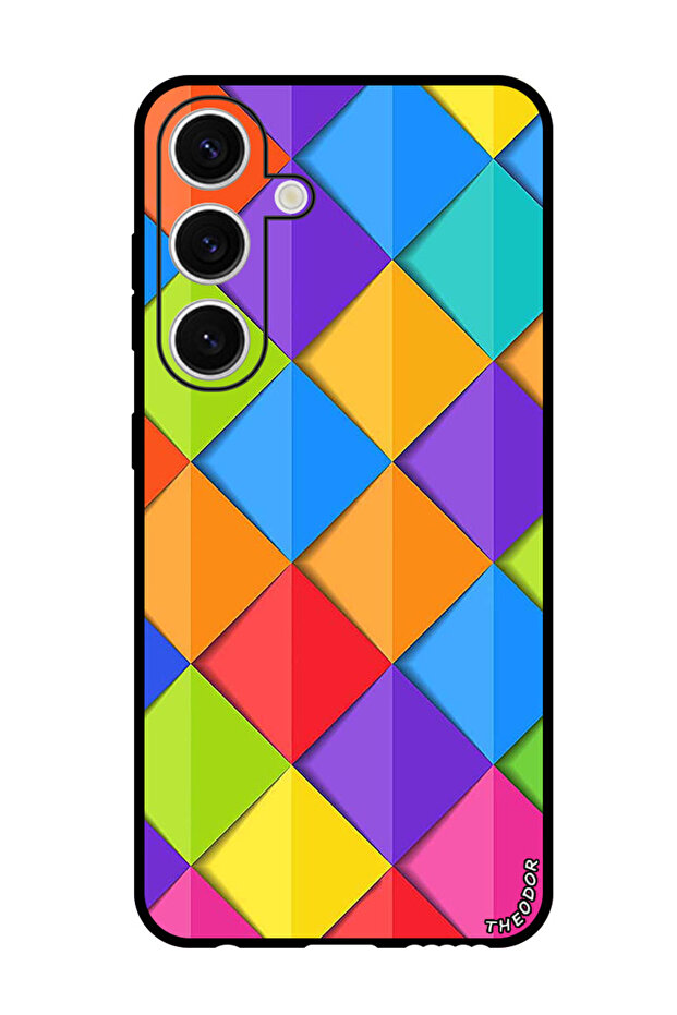 Protective Case Anti Scratch Shock Proof Bumper Cover For Samsung Galaxy S24 Plus Squares