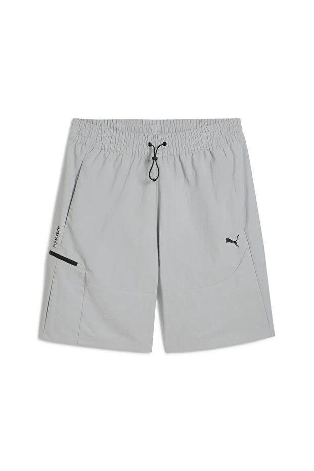 PUMATECH Woven Shorts "8 Gri Erkek Şort - 5