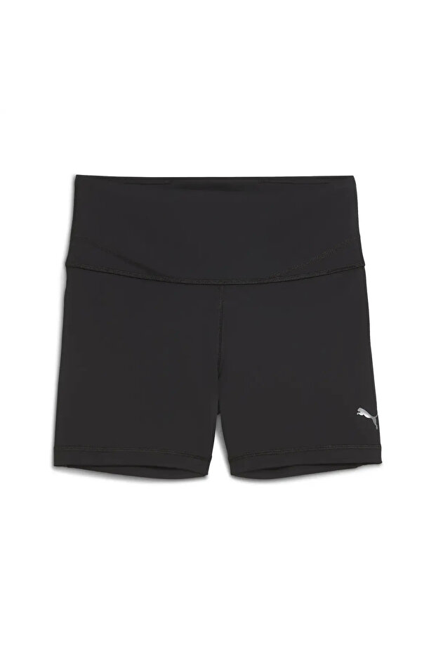 W SHAPE SHORT TIGHT 4" Siyah Kadın Şort Tayt - 5