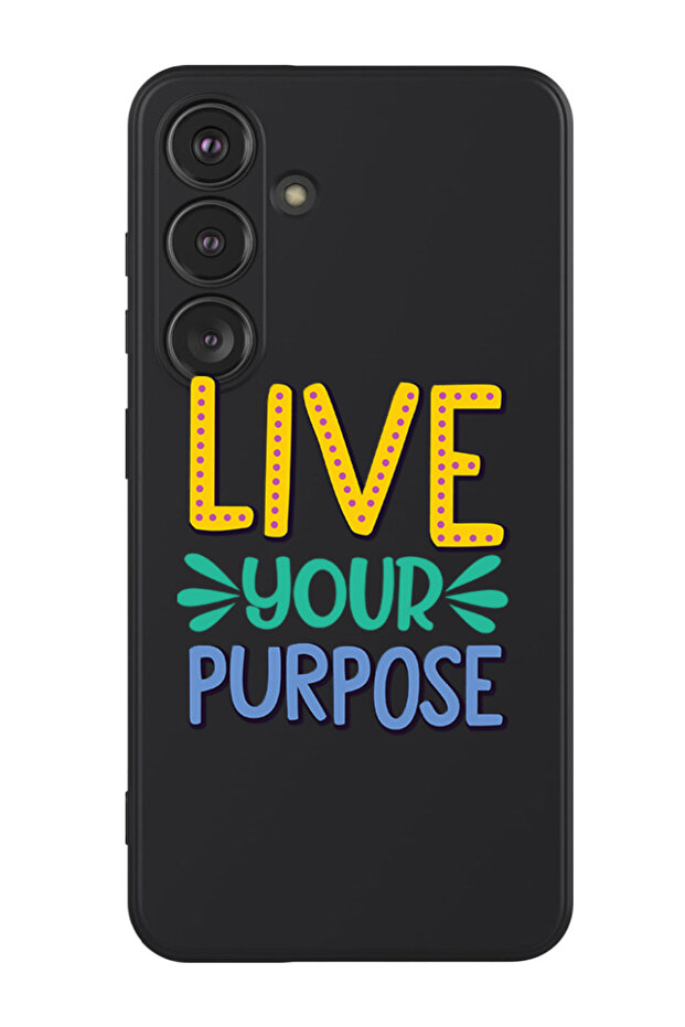 Protective Liquid Silicone Shockproof Case For Samsung Galaxy S24 Plus (Black) - Live your purpose