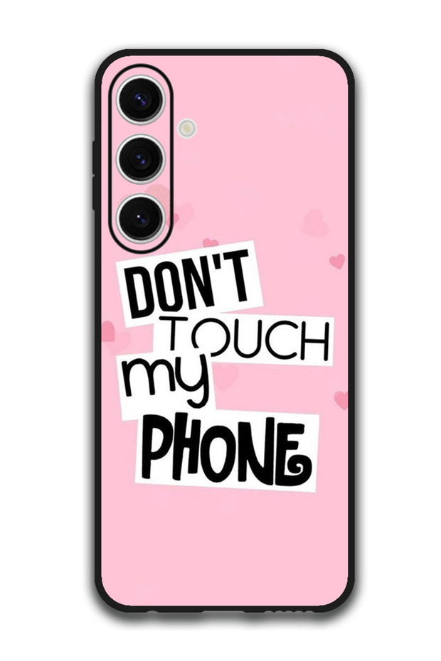 Protective Case Anti Scratch Shock Proof Bumper Cover For Samsung Galaxy S24 FE Dont Touch my phone