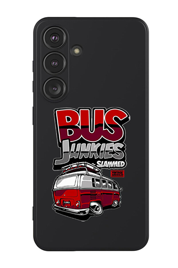 Protective Liquid Silicone Shockproof Case For Samsung Galaxy S24 Plus (Black) - Bus junkies slammed