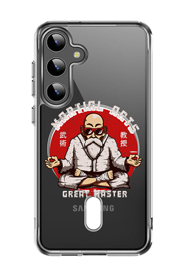 Case for Samsung Galaxy S24 Compatible with MagSafe, Shockproof Bumper Cover Martial arts copy
