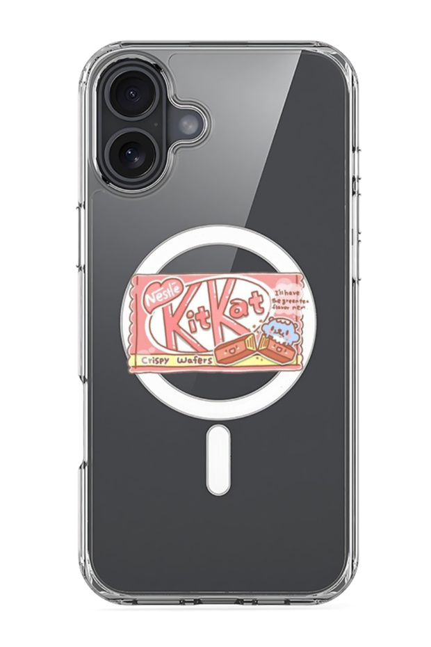 iPhone 16 Plus Magsafe Case for iPhone Compatible with, Shockproof Phone Bumper Cover - KitKat