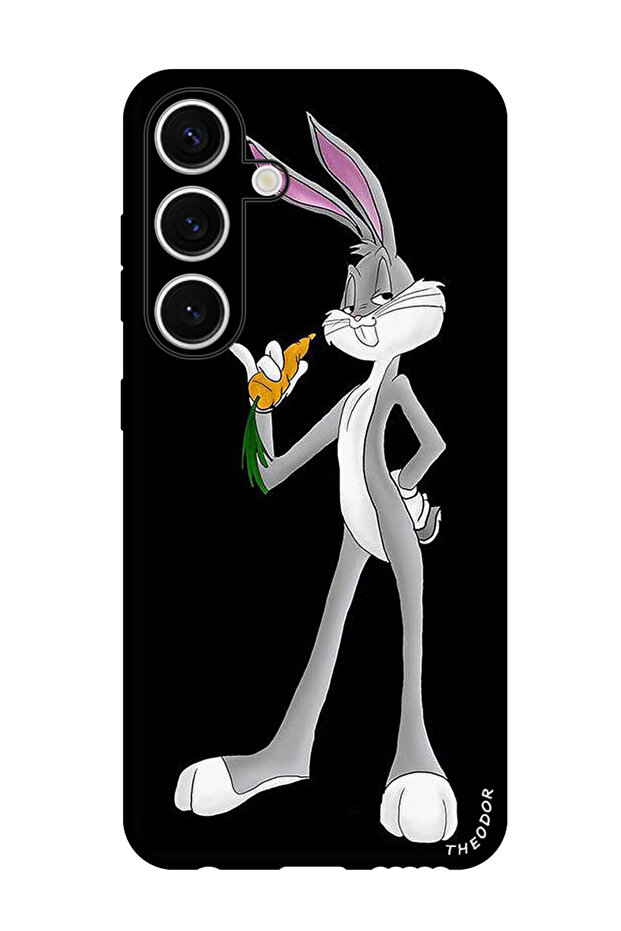 Protective Case Anti Scratch Shock Proof Bumper Cover For Samsung Galaxy S24 Plus Rabbit