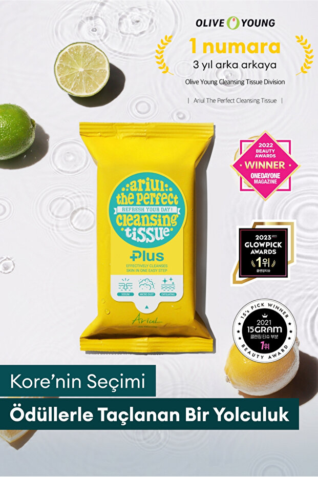 The Perfect Cleansing Tissue Plus - Tek Adımda Cilt ve Makyaj Temizleme Mendili - 4