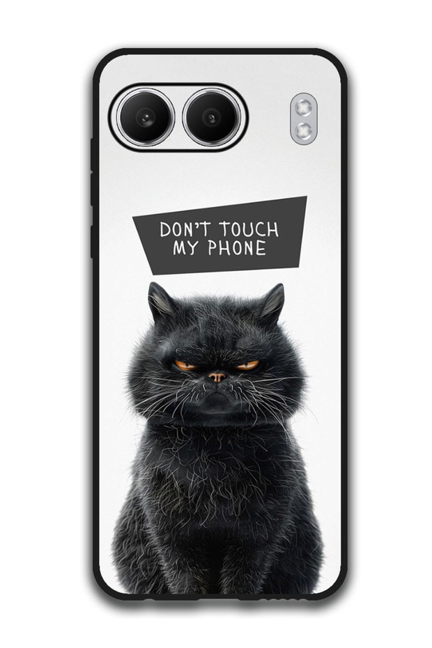 Protective Case Anti Scratch Shock Proof Bumper Cover For OnePlus Nord 4 Dont Touch My Phone Cat