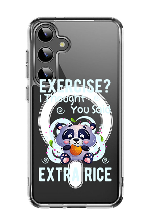 Case for Samsung Galaxy S24 Plus Compatible with MagSafe, Shockproof Bumper Cover Extra rice copy