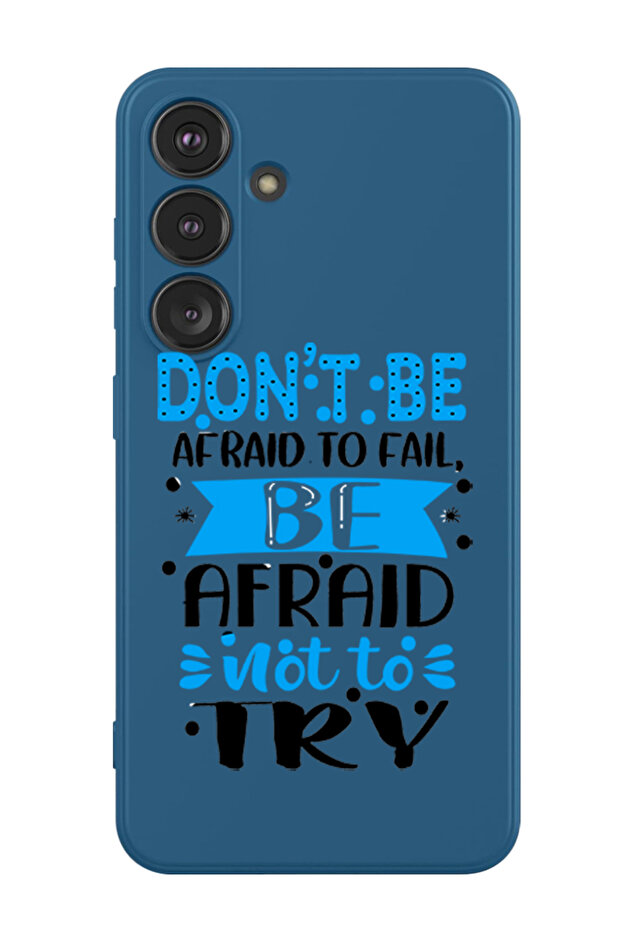 Protective Liquid Silicone Shockproof Case For Samsung Galaxy S24 Plus (Blue) - Dont be afraid