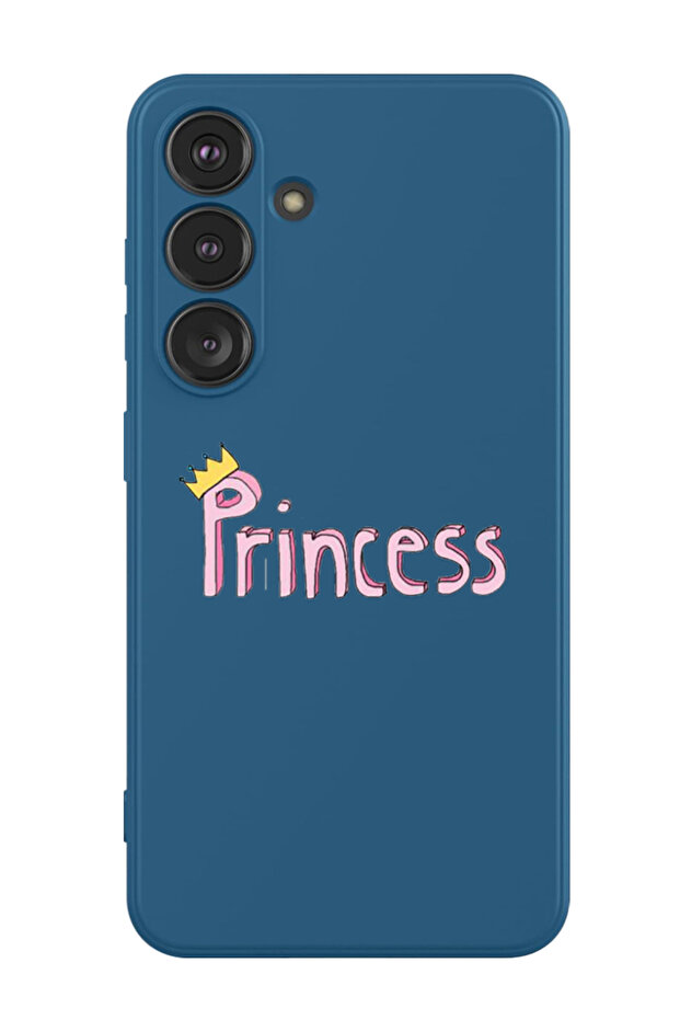 Protective Liquid Silicone Shockproof Case For Samsung Galaxy S24 Plus (Blue) - Princess