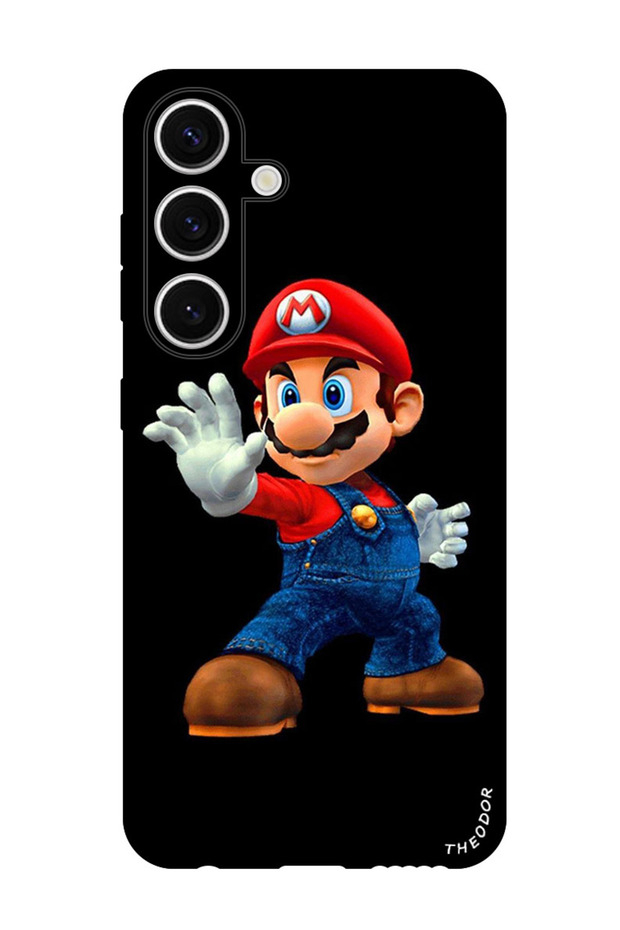 Protective Case Anti Scratch Shock Proof Bumper Cover For Samsung Galaxy S24 Plus Super Mario