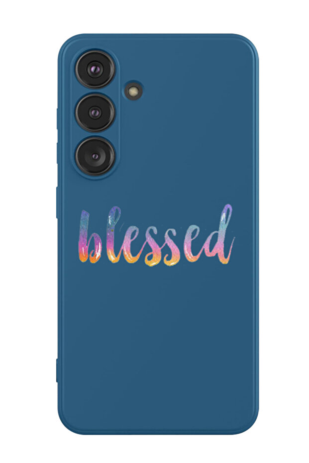 Protective Liquid Silicone Shockproof Case For Samsung Galaxy S24 Plus (Blue) - Blessed