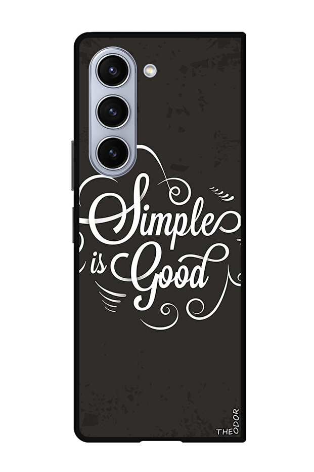 Protective Case Anti Scratch Shock Proof Bumper Cover For Samsung Galaxy Z Fold 6 Simple Is Good