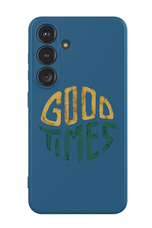 Protective Liquid Silicone Shockproof Case For Samsung Galaxy S24 Plus (Blue) - Good times