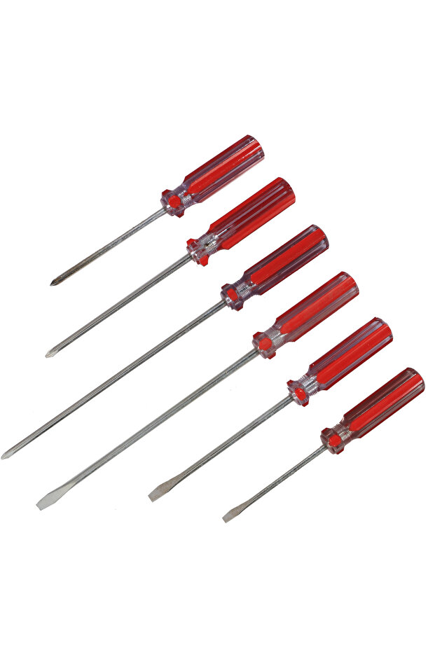 مجموعة مفكات براغي مكونة من 6 قطع - 1