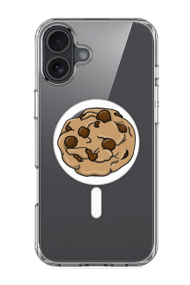 iPhone 16 Plus Magsafe Case for iPhone Compatible with, Shockproof Phone Bumper Cover - Cookie