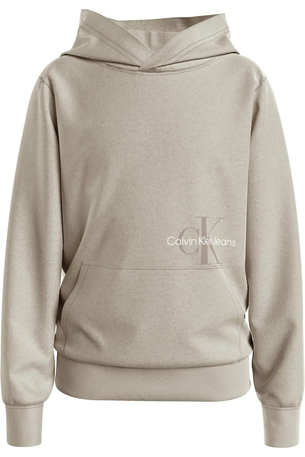MONOGRAM OFF PLACED Kadın Krem Sweatshirt - 1
